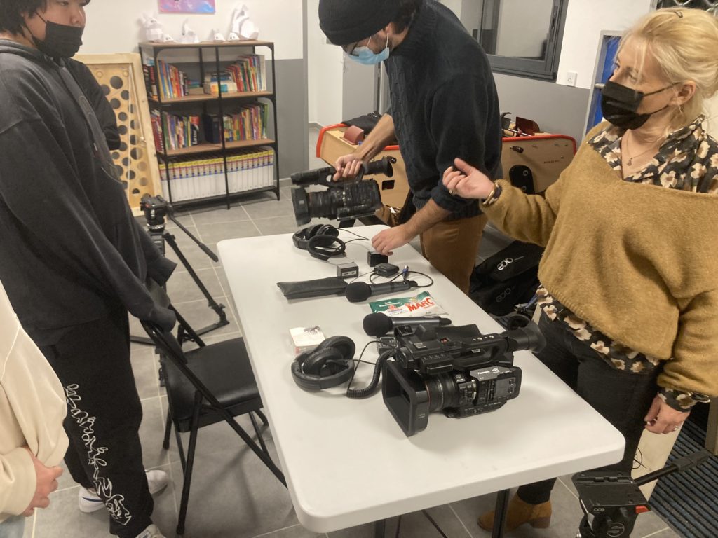 Atelier numérique-secteur jeunes caméra
